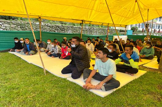 Awareness Programme on International Day Against Drug Abuse and Illicit Trafficking for the UTPs/Convicts arrested under Sikkim Anti-Drugs Act, 2006 and Narcotic Drugs and Psychotropic Substances Act, 1985 along with their family members on 26-06-2025 at State Central Prison, Rongyek