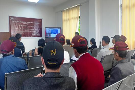 Virtual Inauguration of “LEGAL SERVICES CLINIC”and Launch of NALSA Veer Parivar Sahayata Yojana, 2025 on 26-07-2025 at Rajya Sainik Board, Gangtok
