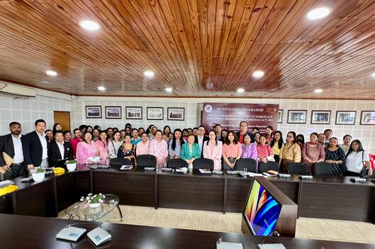 Sensitization Programme on Sexual Harassment of Women at Workplace (Prevention, Prohibition & Redressal) Act, 2013 for Women Employees of the State Government Departments on 29.06.2024 at Conference Hall, Sikkim SLSA