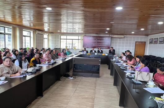 Sensitization Programme on Sexual Harassment of Women at Workplace (Prevention, Prohibition & Redressal) Act, 2013 for Women Employees of the State Government Departments on 29.06.2024 at Conference Hall, Sikkim SLSA