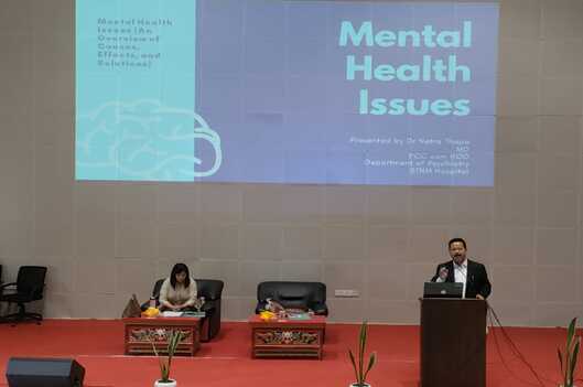 Positive Mental Health programme for the employees of Labour Department, Government of Sikkim on 29.06.2024 at Sikkim Judicial Academy, Gangtok