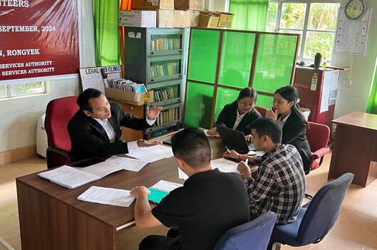 Refresher Training Programme for Convict Para Legal Volunteers from 19th September, 2024 to 21st September, 2024 at State Central Prison, Rongyek