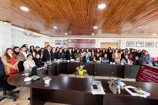 Sensitization Programme on Sexual Harassment of Women at Workplace (Prevention, Prohibition & Redressal) Act, 2013 for Women Employees of the Health Department, Government of Sikkim held on 12.12.2024 at Conference Hall, Sikkim SLSA