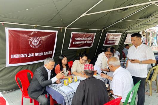 OBSERVATION OF “WORLD ELDER ABUSE AWARENESS DAY” ON 15TH JUNE, 2025 AT M.G MARG, GANGTOK BY SIKKIM STATE LEGAL SERVICES AUTHORITY, GANGTOK