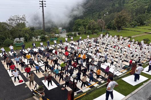 CELEBRATION OF “INTERNATIONAL YOGA DAY” ON 21ST JUNE, 2025 BY SIKKIM STATE PRISON, RONGYEK, GANGTOK