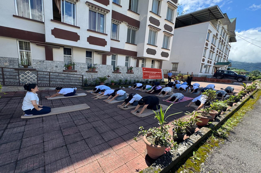 CELEBRATION OF “INTERNATIONAL YOGA DAY” ON 21ST JUNE, 2025 BY DLSA AT MANGAN