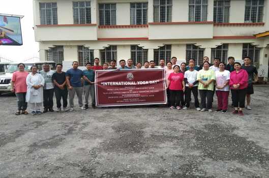CELEBRATION OF “INTERNATIONAL YOGA DAY” ON 21ST JUNE, 2025 BY DLSA AT NAMCHI